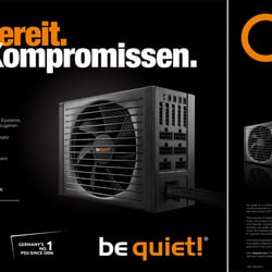 Diverse Motive für be quiet! – PC-Hardware made in Germany