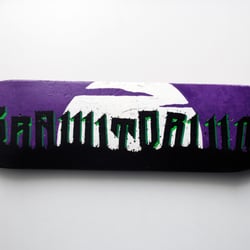 GRAWITORIUM Graveyard – Acryl auf Skateboard