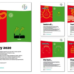Bayer-Nachhaltigkeits-Projekt, E2 Plakatentwürfe