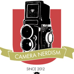 Logoentwurf für den Webshop „Camera Nerdism“