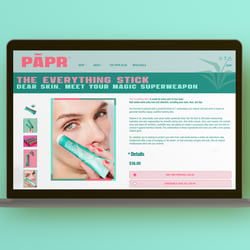 Web Design · Produktseite