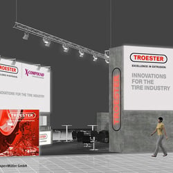 Abstimmungslayout / Stand-Simulation