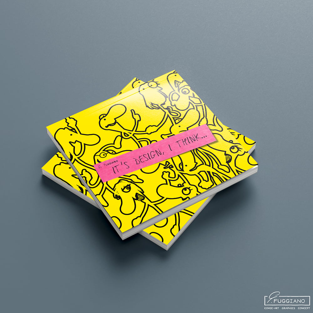 Buchcoverentwurf + Mockup 1