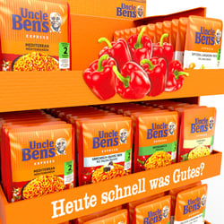 Uncle Ben´s™ Augmented Reality POS Display | Detail