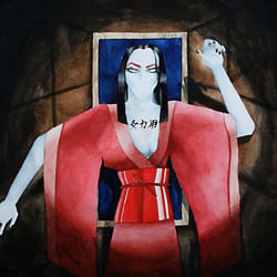 Illustration Aquarell auf Papier