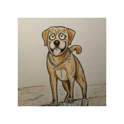Mops „Sam“ (Faber Castell)