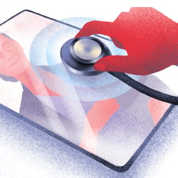 Illustration—telehealth