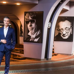 Der Direktor der Tonhalle Düsseldorf Michael Becker. Ein sehr sympathischer Mensch und leidenschaflicher Musiker.
