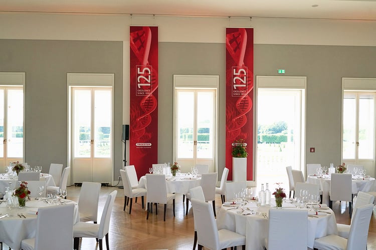 Festsaal/Textilbanner