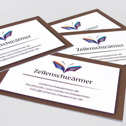 Visitenkarten für den Leseclub