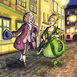 Clarinetto: Bei Wolfgang Amadeus Mozart