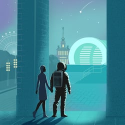 Key visual for immersive exhibition