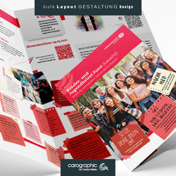 Werbung layout Gestaltung Grafik Print Design Messe Katalog Broschüre carographic Cottbus Werbeagentur logo