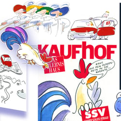 Auswahl von Arbeiten zu diversen Kampagnen