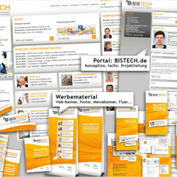 Konzeption, technische Leitung und Teile der Gestaltung bis 2012 für das Netzwerkportal BISTECH.de des ZDH.