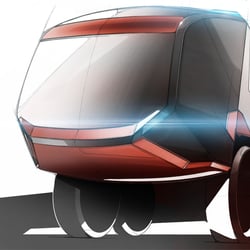 Sketch for the Rosenbauer Panther @ SpiritDesign