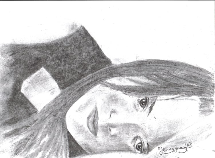 Selbstportrait – Bleistift