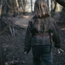 A children in the woods