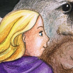 Illustration für den 4ten Band der Kinderbuchreihe „Gewürzdetektivin Emmi Cox“