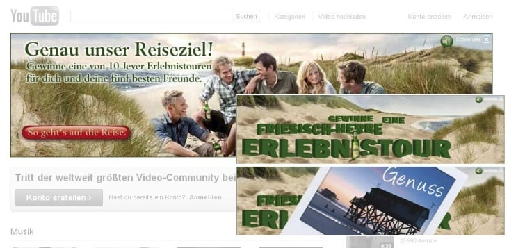 Jever – Youtube Musthead Banner