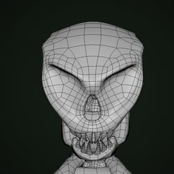 Front close up geo