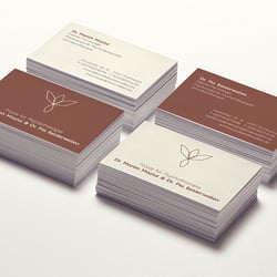 Visitenkarten für Psychotherapiepraxis