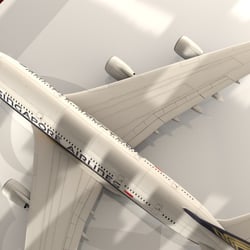 3D-Modell „Airbus A380“
