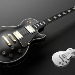 Gibson Les Paul (3D Visualisierung)