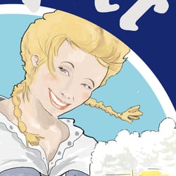 Gaststätte, Logo detail