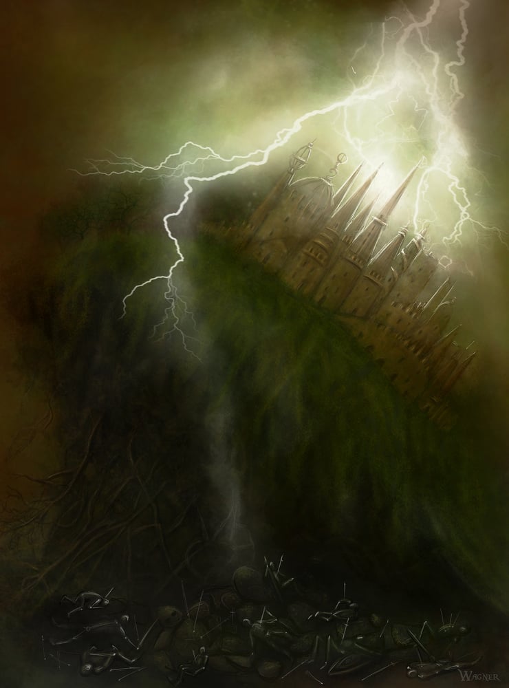 Artprojekt (MTG карты-панорама) for NFTland.pro https://nftland.pro/collections/fendor/col-002  Collection: Battle of Malenfort