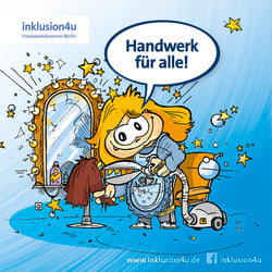Banner inklusion4u | Handwerk für alle!