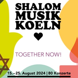 Gestaltung der Veranstaltungsreihe SHALOM MUSIK KOELN im Auftrag des Kölner Forum für Kultur im Dialog e.V.