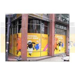 Schaufensterbeklebung WDR shop | WDR mediagroup GmbH