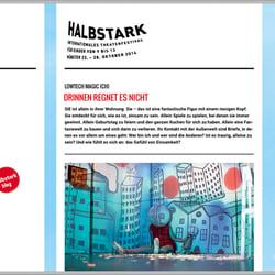 Theaterfestival HALBSTARK, Website