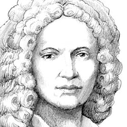Vivaldi, Bleistiftzeichnung