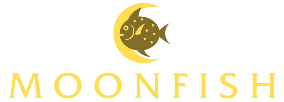 Moonfish – Logodesign für einen exklusiven Schmuckanbieter.