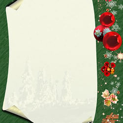 Weihnachtliches Briefpapier