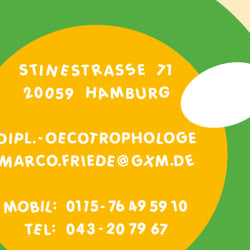 Visitenkarte Rückseite