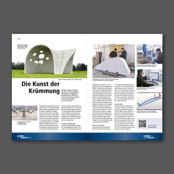 Weha Magazin Artikellayout