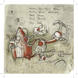 Seite 2 des Booklets, Digipack, Rocket in a pocket („Let’s kick it over the moon“)