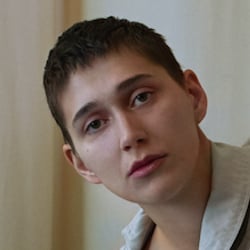 Model wearing Burberry