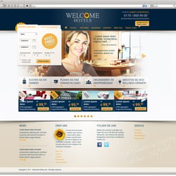 Welcome Hotels – for FP Interactive GmbH | UI Design