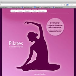 Pilates // Statische Internetseite