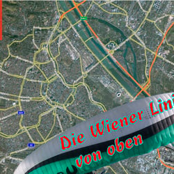 Wienerlinie von oben