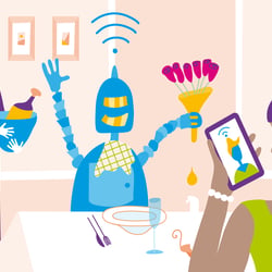 Editorial Illustration for Verbraucherzentrale Brandenburg: „Online Dating“