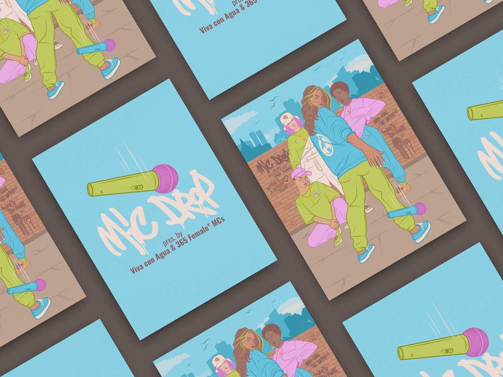 Mic Drop Logo und Artwork