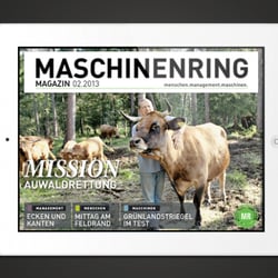 App Maschinenring Magazin Titel