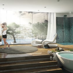Interior Visualisierung Badezimmer