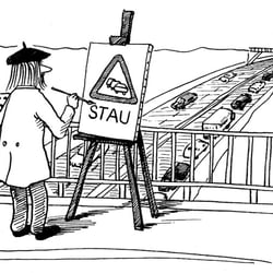 Spiele mit Worten: Im Stau
