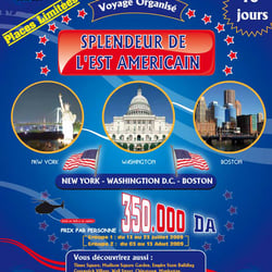 flyers for liberte tours ( travel agency )